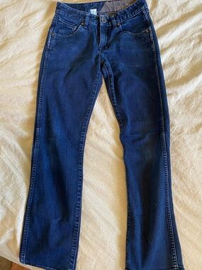 Vintage Volcom Nova Jeans in Dark Blue Denim